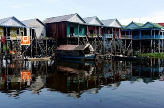 Tonle Sap-Floating village