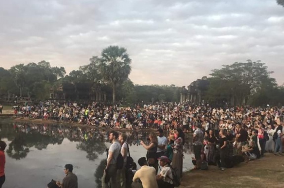 Early mornning Sunrise-Angkor Wat
